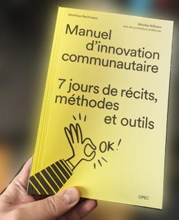 COuverture du Manuel d'innovation communautaire