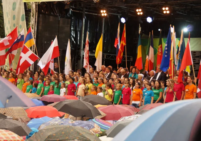Célébration finale de la rencontre de Ensemble pour l'Europe, Munich, juillet 2016