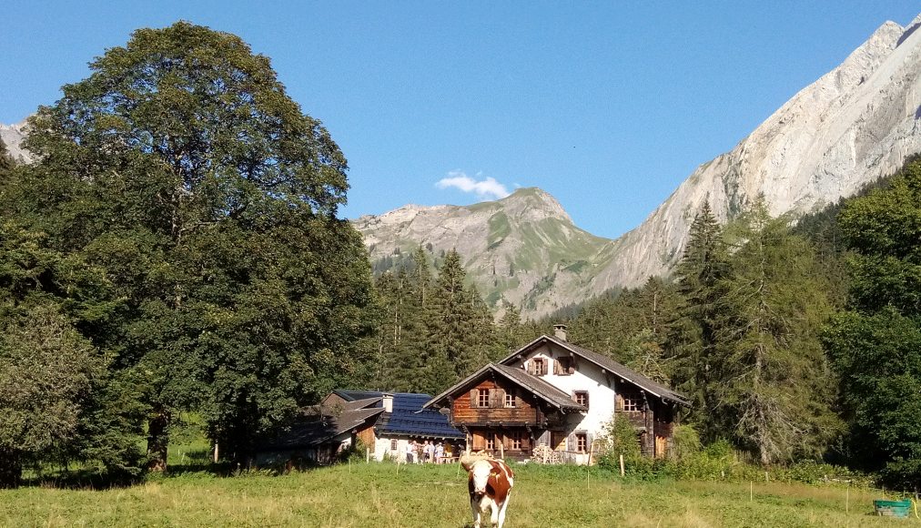 Le chalet de Juste Olivier dans l&#039;alpage de Cergnement / ©Michel Kocher