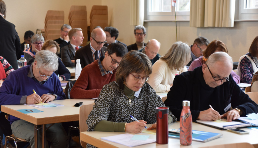 Le Synode de l&#039;Eglise évangélique réformée du canton de Vaud (EERV) réuni le samedi 11 mars / Crédit: Gérard Jaton /EERV