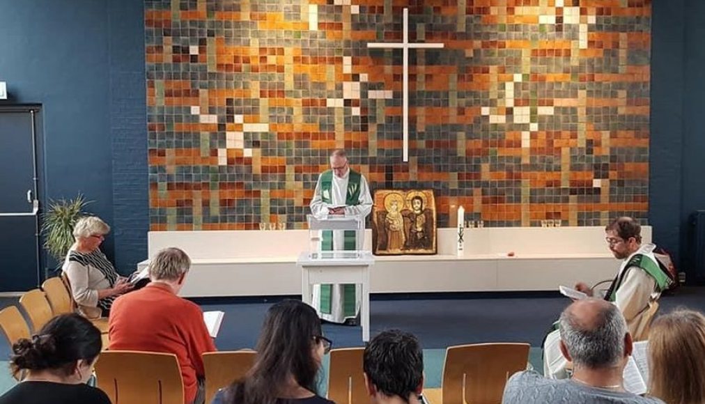 Dans l&#039;église de Bethel, le culte a commencé il y a quatre semaines et n&#039;est pas prêt de s&#039;arrêter / ©protestantsekerkdenhaag