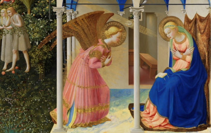 Fra Angelico, «L’Annonciation» (musée du Prado, Madrid). / © Marcos Amigo, CC BY-SA 4.0, via Wikimedia Commons