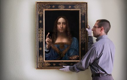 Le tableau Salvator Mundi par Léonard de Vinci / @Wikimedia Commons (CC BY-SA 4.0 / MGRANAI)