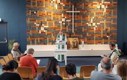 Dans l&#039;église de Bethel, le culte a commencé il y a quatre semaines et n&#039;est pas prêt de s&#039;arrêter / ©protestantsekerkdenhaag